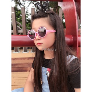 ☛ FAMstore☚ 現貨 圓框潮流 兒童偏光墨鏡 小朋友太陽眼鏡 偏光墨鏡 像膠框架 可凹折 UV400 檢驗合格