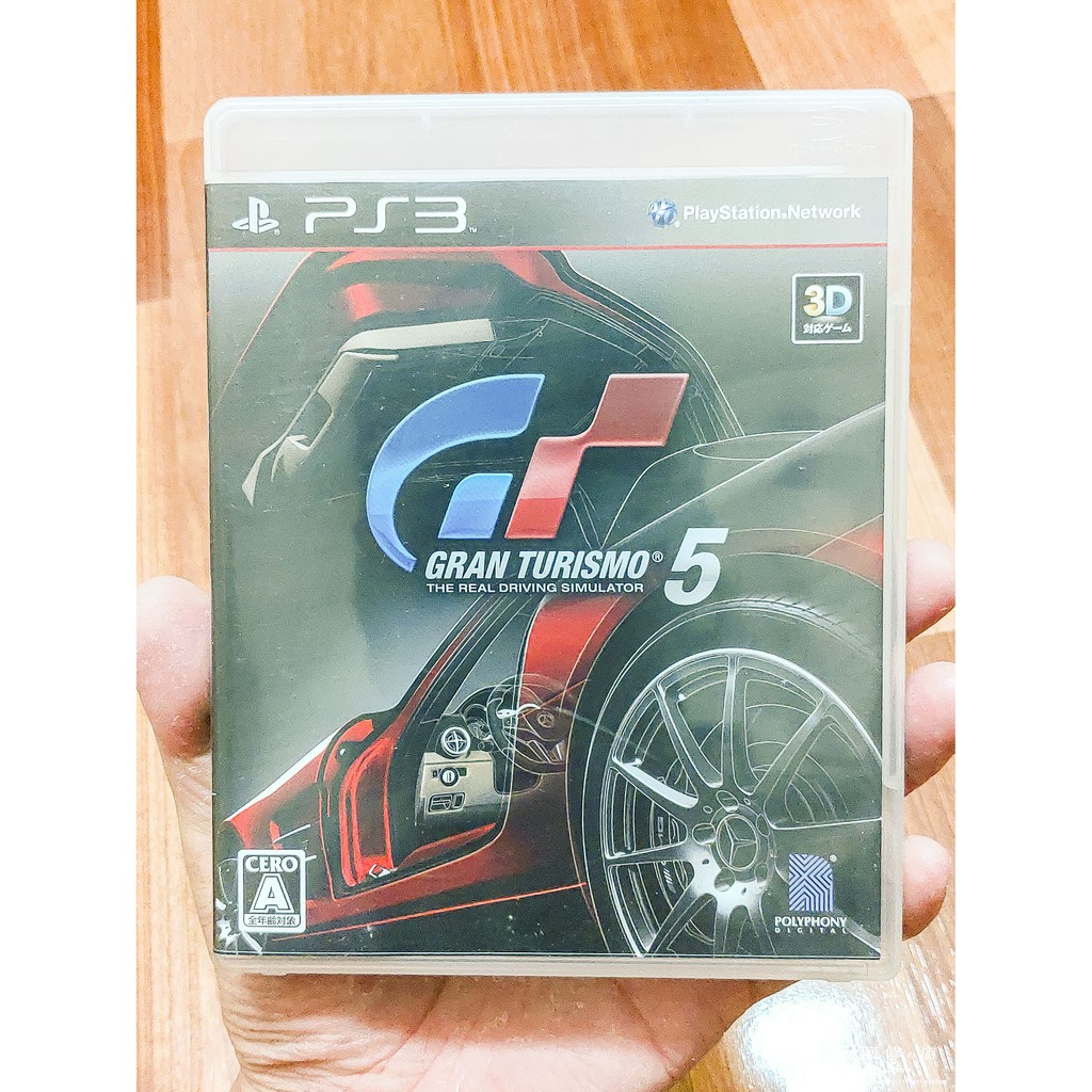 【PS3】GT5 跑車浪漫旅5 Gran Turismo 5 遊戲片 二手 SONY 藍光 跑車 電玩 娛樂 英日文版