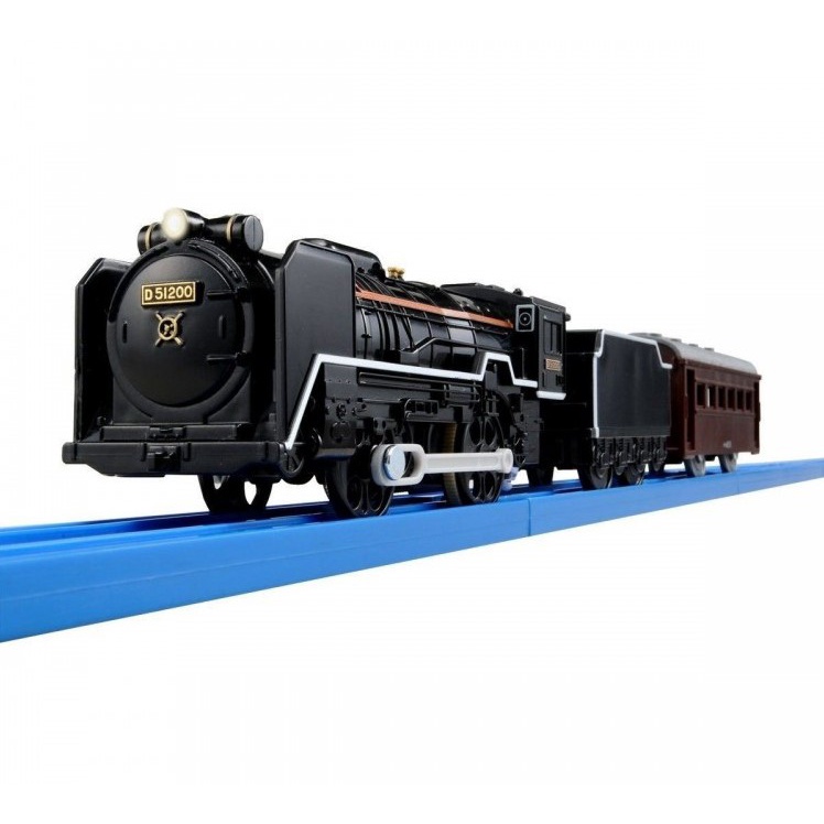 【G&T】純日貨 436799 多美 Plarail S-28 鐵道王國火車 D51 蒸汽火車 200號機 (車體附燈)