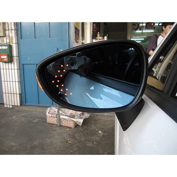 明耀汽車~2014~2020 FIESTA 鉻鏡雙箭頭LED方向燈+電熱照後鏡片