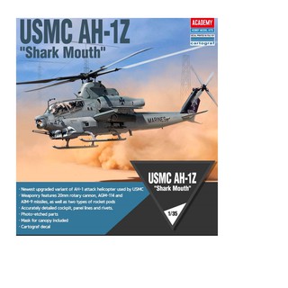 現貨 1/35 ACADEMY USMC AH-1Z 直升機 Shark Mouth 12127