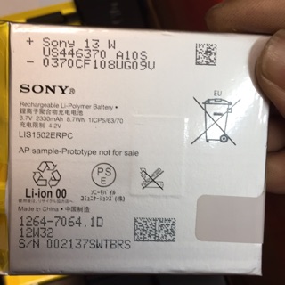 全新 Sony Z L36H 3.7V 鋰聚合物電池 446370 LIS1502-ERPC