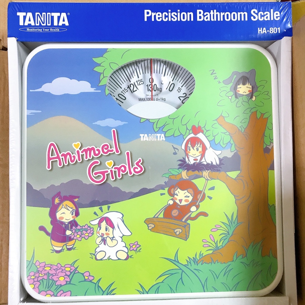 TANITA 機械式體重計 HA801 (圖案款式隨機出貨)(艾保康)