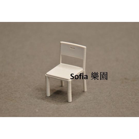◆SOFIAの樂園◆ 模型造景用 微景配件 模型屋 小家具 模型椅子 餐椅 休閑椅 書桌椅 適合比例1:30/ 1：50