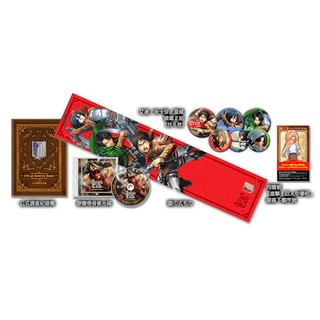 【我家遊樂器】庫存商品 PSVITA-進擊的巨人(亞中文限定版)亞版中文版BOX版特典版