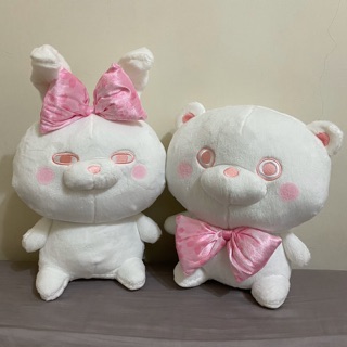日本景品/日空版/Yosistamp櫻花系列/兔子100%/兔子先生/熊先生/兔子櫻花蝴蝶結娃娃/耀西櫻花系列/呦嘻櫻花