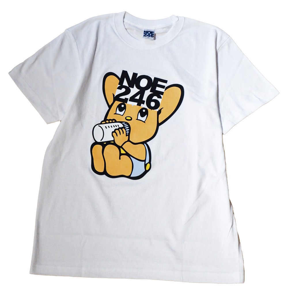 nihongdao ● NOE246 - Pipobaby White T-shirt