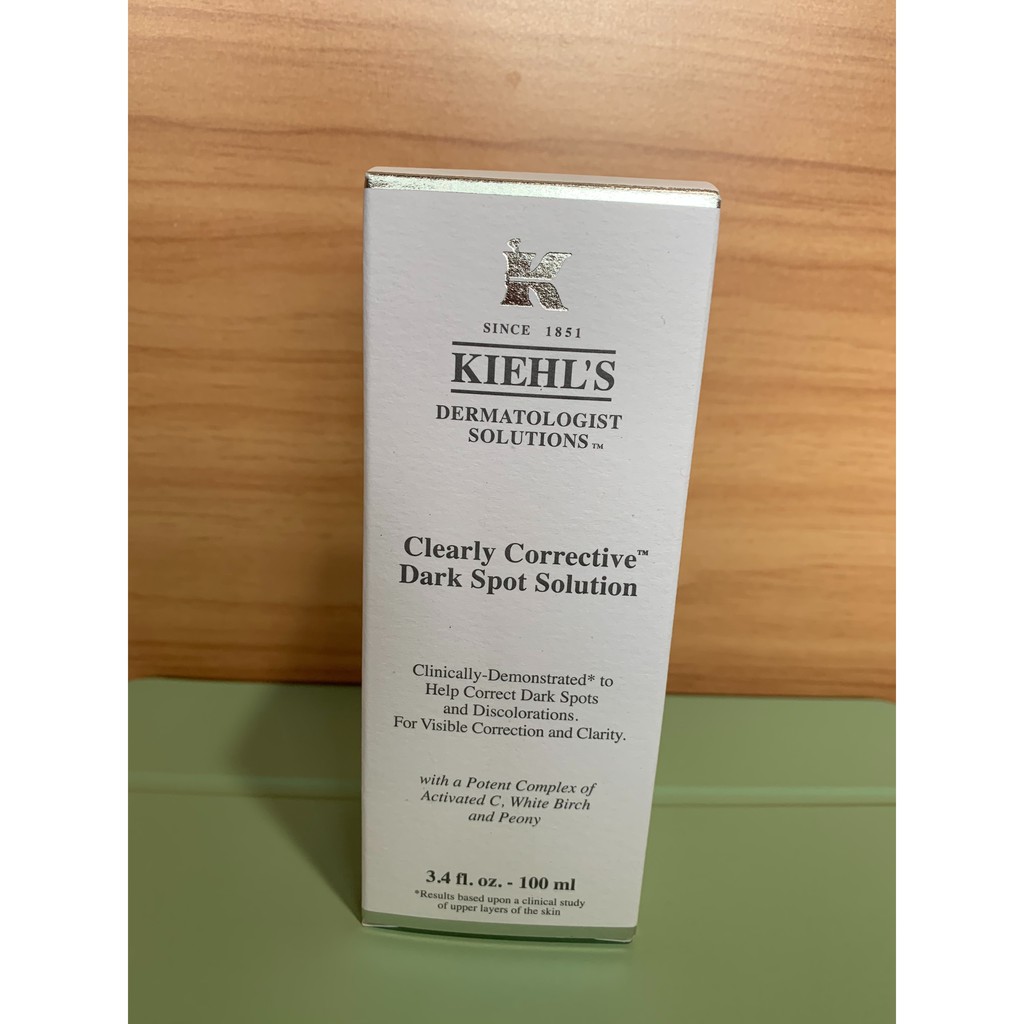 全新 Kiehl's 契爾氏 激光極淨白淡斑精華 100ml