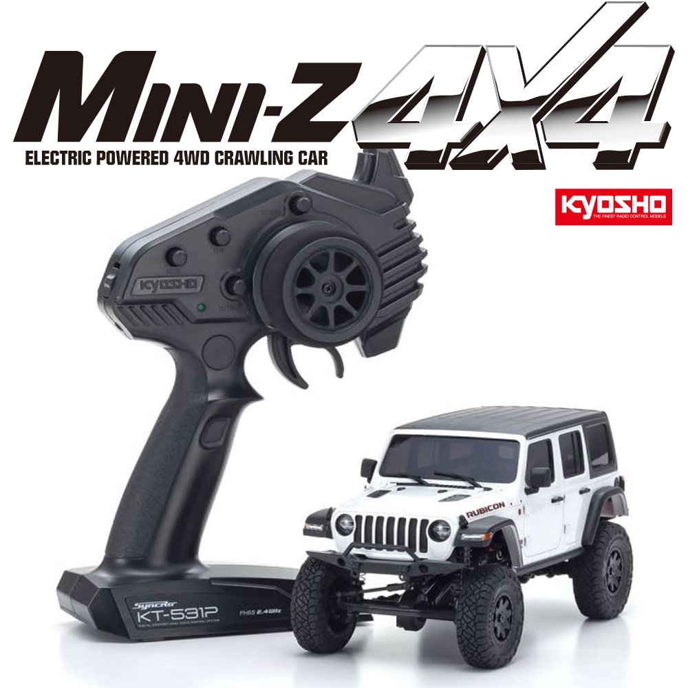 【KYOSHO 京商】32521W MINI-Z 4×4 Series Ready Set JeepⓇ Wrangler