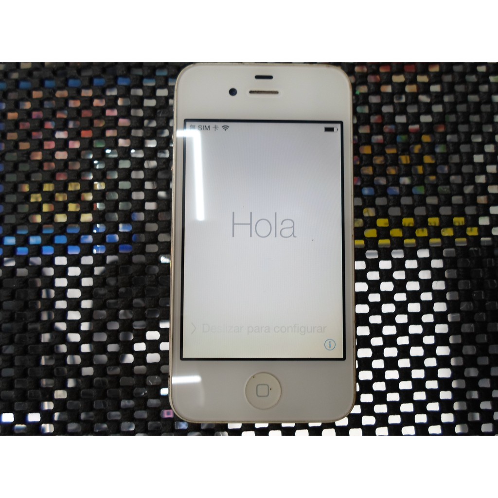 Apple iPhone 4 16GB 白色 A1332零件機殺肉機