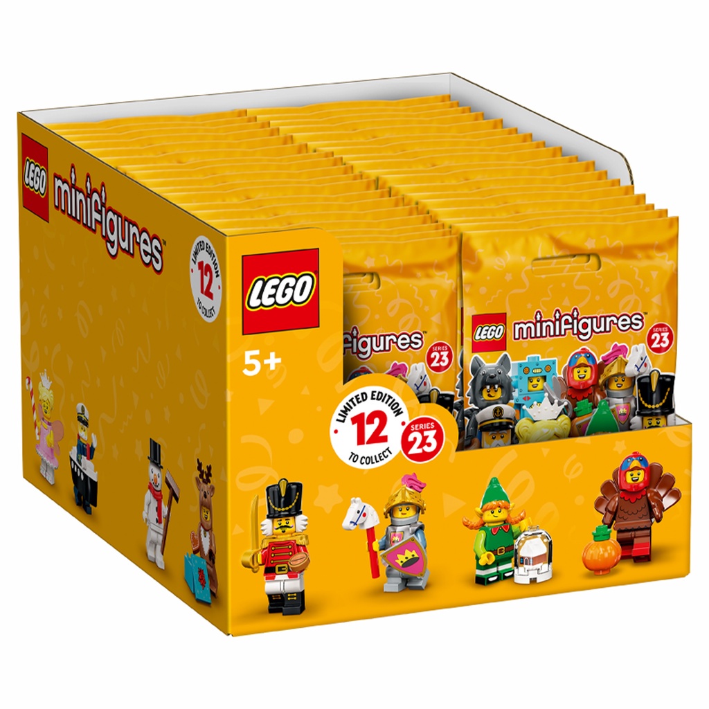 【群樂】盒組 LEGO 71034 Minifigures-第 23 代 一箱36隻