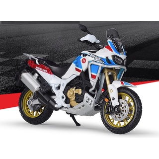 「車苑模型」 Burago 1:18 honda Africa Twin Adventure 摩托車模型