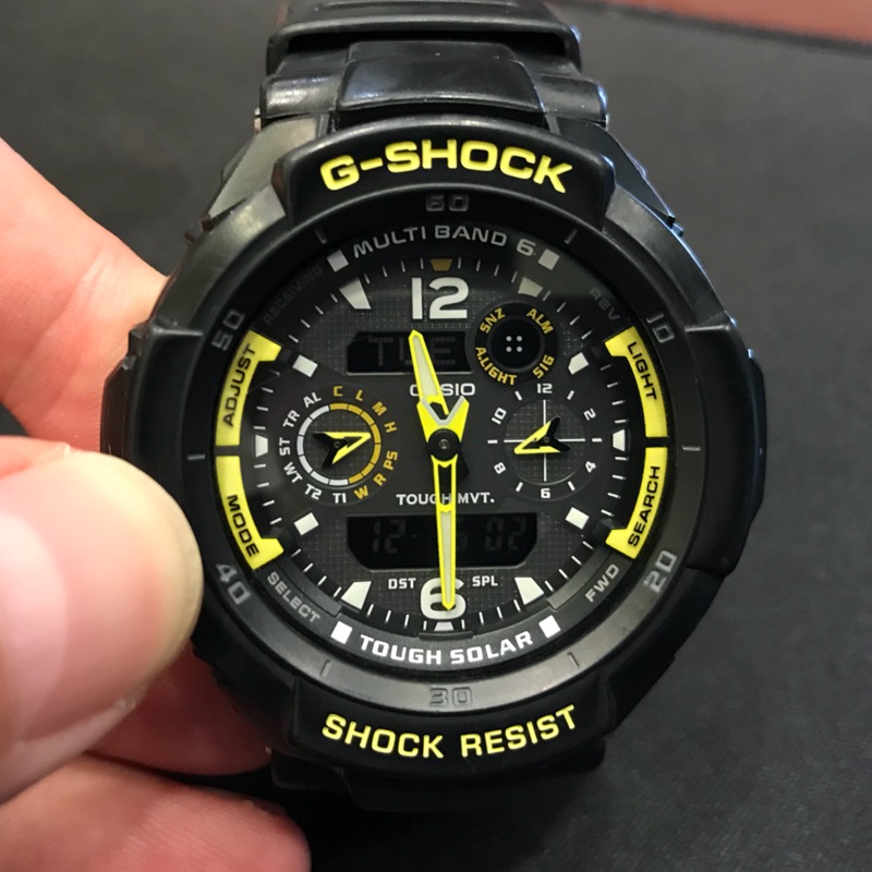 CASIO 卡西歐 G Shock 太陽能電波錶