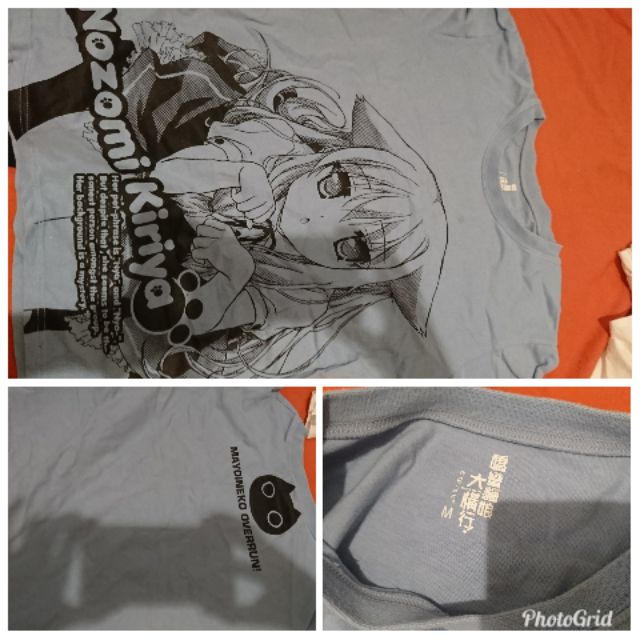 二手嬌蠻貓娘大橫行迷途貓娘霧谷希短袖t Shirt 動漫展購入 蝦皮購物