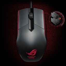 ASUS 華碩 ROG Sica 黑色 電競滑鼠