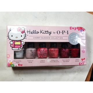絕版收藏HELLO KITTY O.P.I航空旅行組指甲油套組