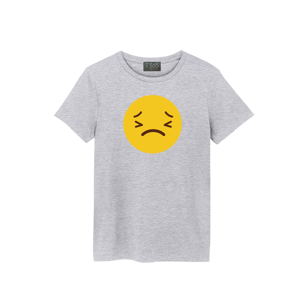 T365 表情緊張不安t恤男女皆可穿下單備註尺寸短t 素t 素踢tee 短袖上衣棉t 蝦皮購物