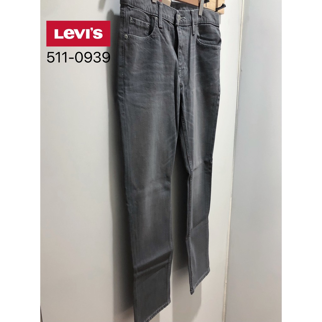 ☆ETW☆【一中店】LEVI S LEVIS SLIM FIT 511-0939 刷色 灰色 牛仔褲 現貨