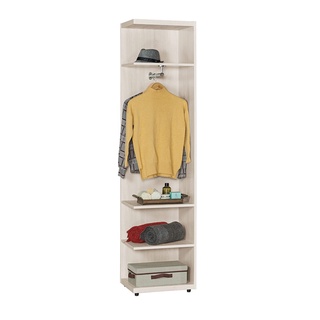 【H&D東稻家居】簡約1.5尺開放衣櫃(TJS1-03862)