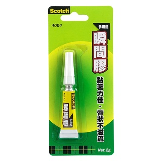 3M Scotch多用途瞬間膠 2g 1PC個 x 1【家樂福】