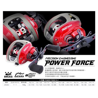 ZENIS 小烏龜POWER FORCE 9+1 鼓式捲線器 水滴輪