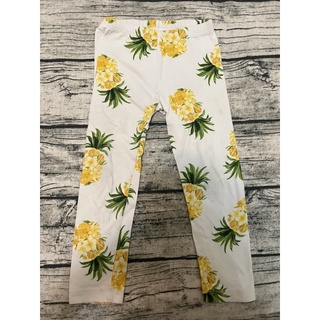 二手 old navy 鳳梨🍍旺旺女童內搭長褲/4t