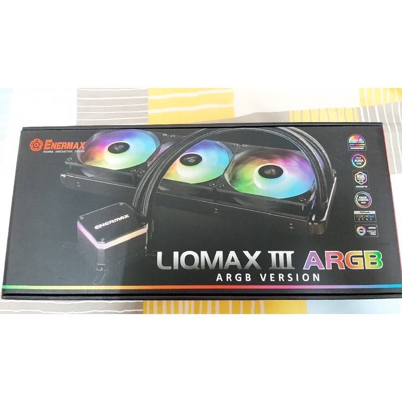 ENERMAX 安耐美LIQMAX III ARGB 360 虹彩晶凌 水冷 CPU散熱器