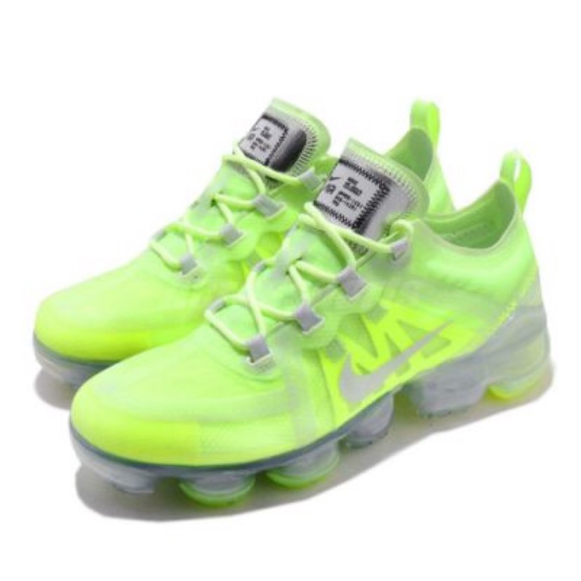 NIKE AIR VAPORMAX 2019 螢光綠黃 太空氣墊  慢跑鞋 女款 AR6632-700