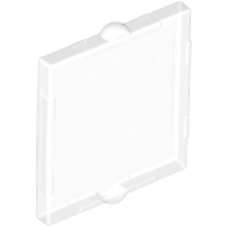 LEGO 樂高 60601 透明無色 窗片 玻璃 Glass Frame 2X2 6024020 6254552