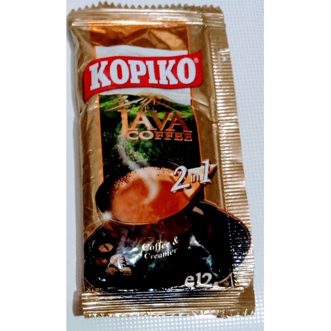 印尼進口可比可2合1爪哇無糖即溶咖啡（Indonesia KOPIKO no sugar java coffee 12g