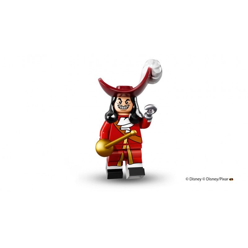 LEGO Disney  Minifigures Captain Hook 迪士尼 71012 #16 虎克船長