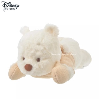 【SAS 日本限定】迪士尼商店限定 Disney Store 小熊維尼 White Pooh系列 玩偶面紙盒套 48cm
