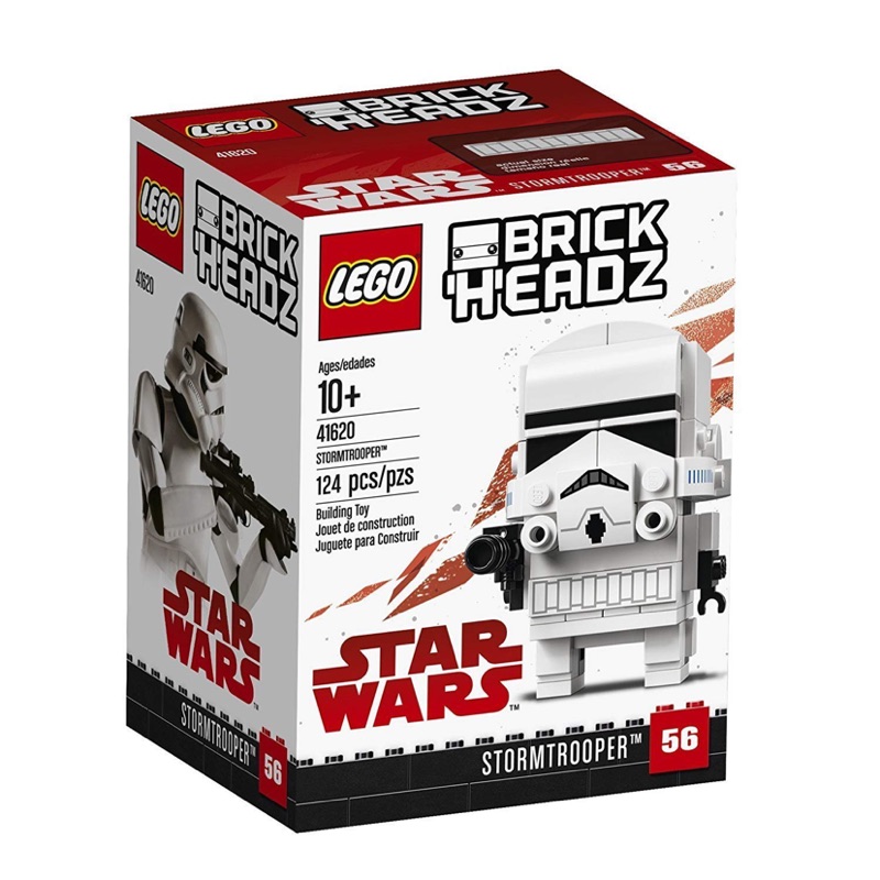 LEGO brick headz Star Wars stormtrooper 樂高 星際大戰 白兵 風暴兵 41620
