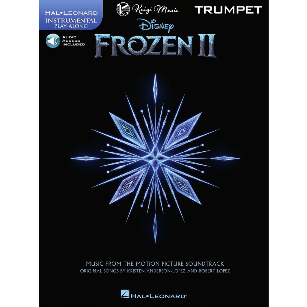 【凱翊︱HL】迪士尼《冰雪奇緣2》小號獨奏樂譜 附線上音訊檔 Disney Frozen 2 for Trumpet