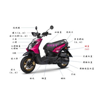 Bws'X原廠側蓋(右)