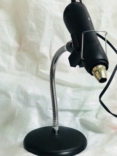 包膜工具 桌上型 熱風槍夾 桌上夾 包膜材料 腳架 手機架 直播 拍照 桌上型 熱風槍腳架