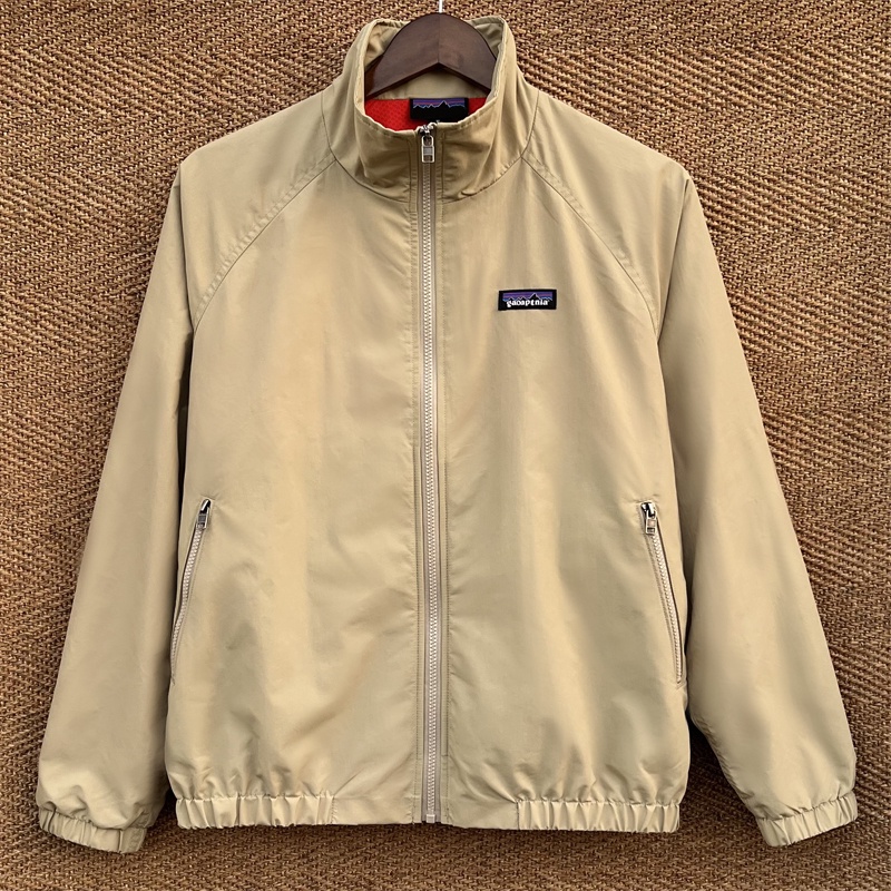 巴塔素色戶外飛行員夾克休閒美式復古防風尼龍防水立領運動外套