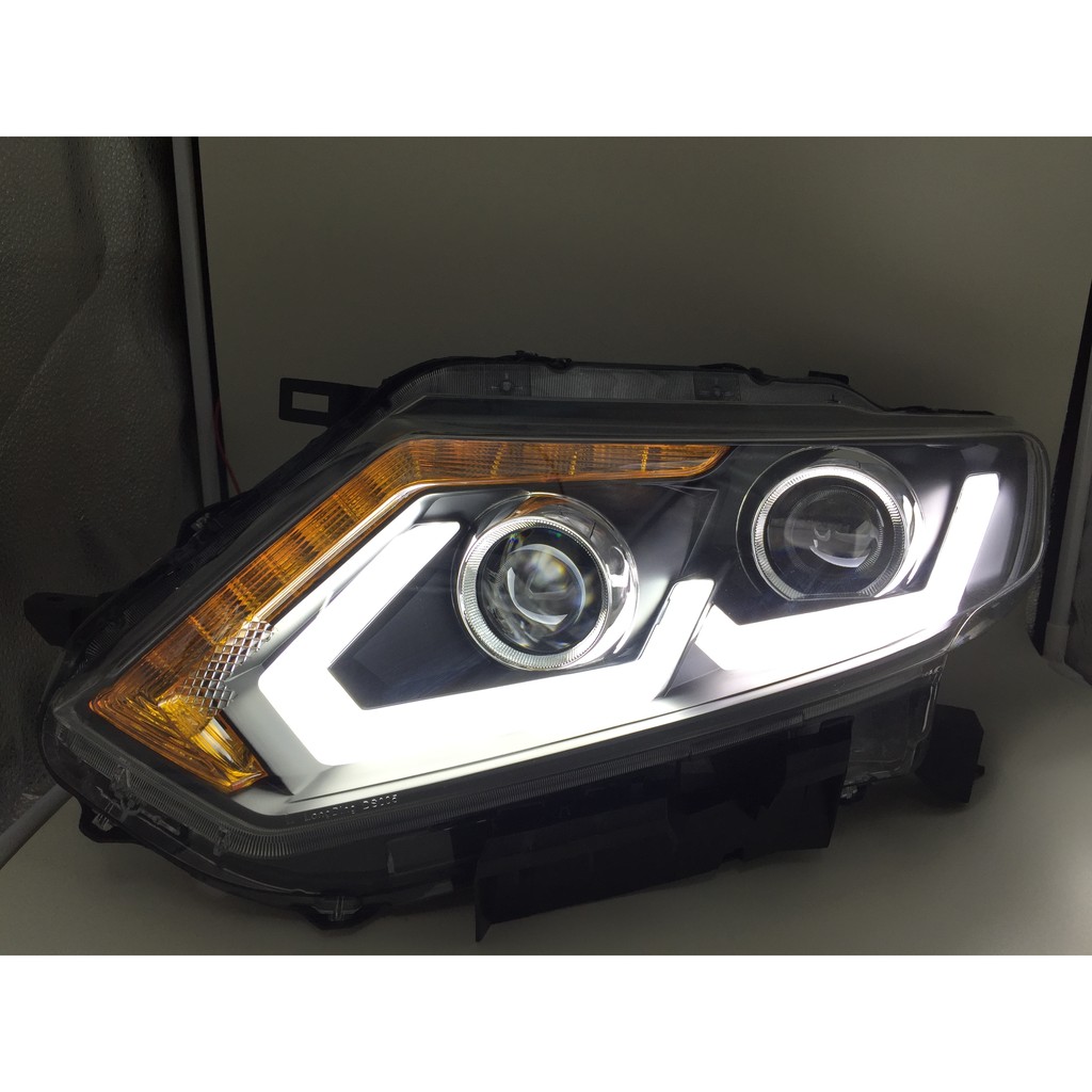 X-TRAIL 雙魚眼大燈總成 日行燈 LED