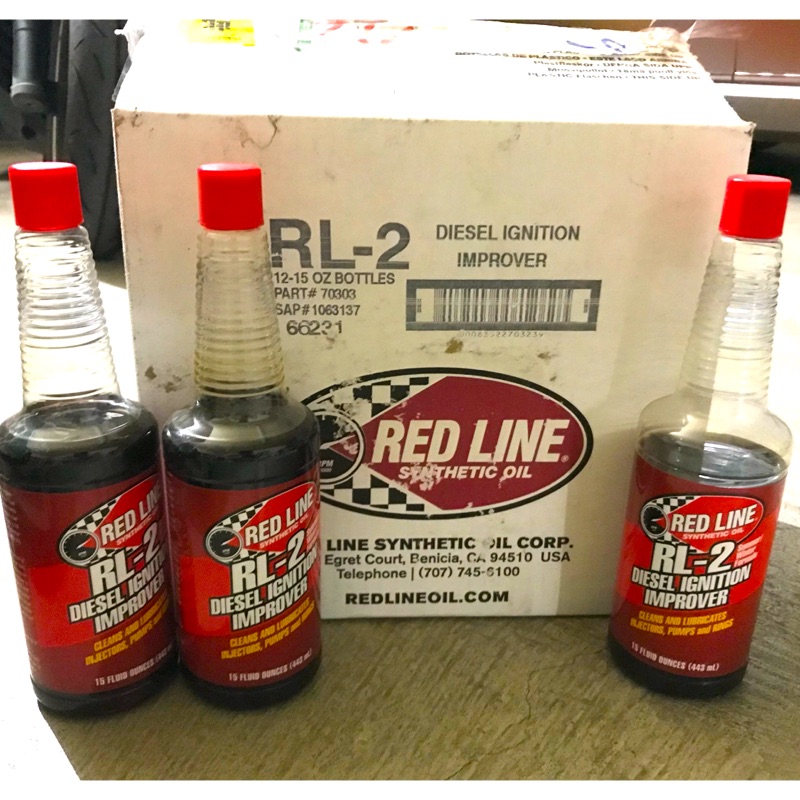 RED LINE RL-2 DIESEL IGNITION IMPROVER 柴油精柴油添加劑