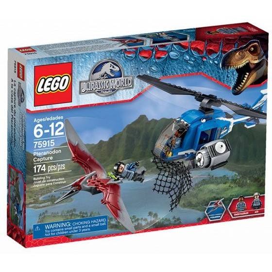 「翻滾樂高」LEGO 75915 侏儸紀世界 Pteranodon Capture 全新未拆