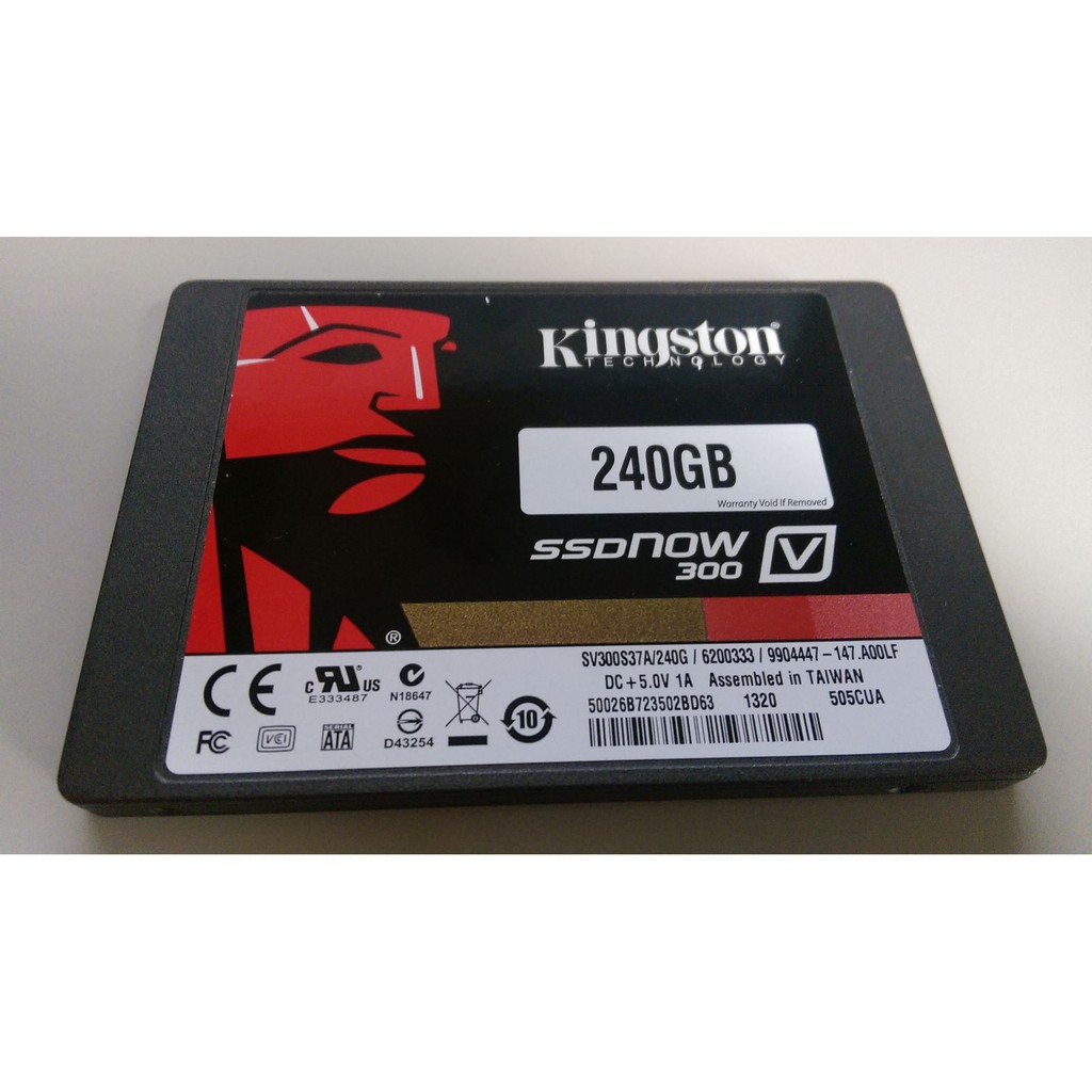 金士頓 SV300 240G MLC SSD 固態硬碟 (256g 275g 參考)