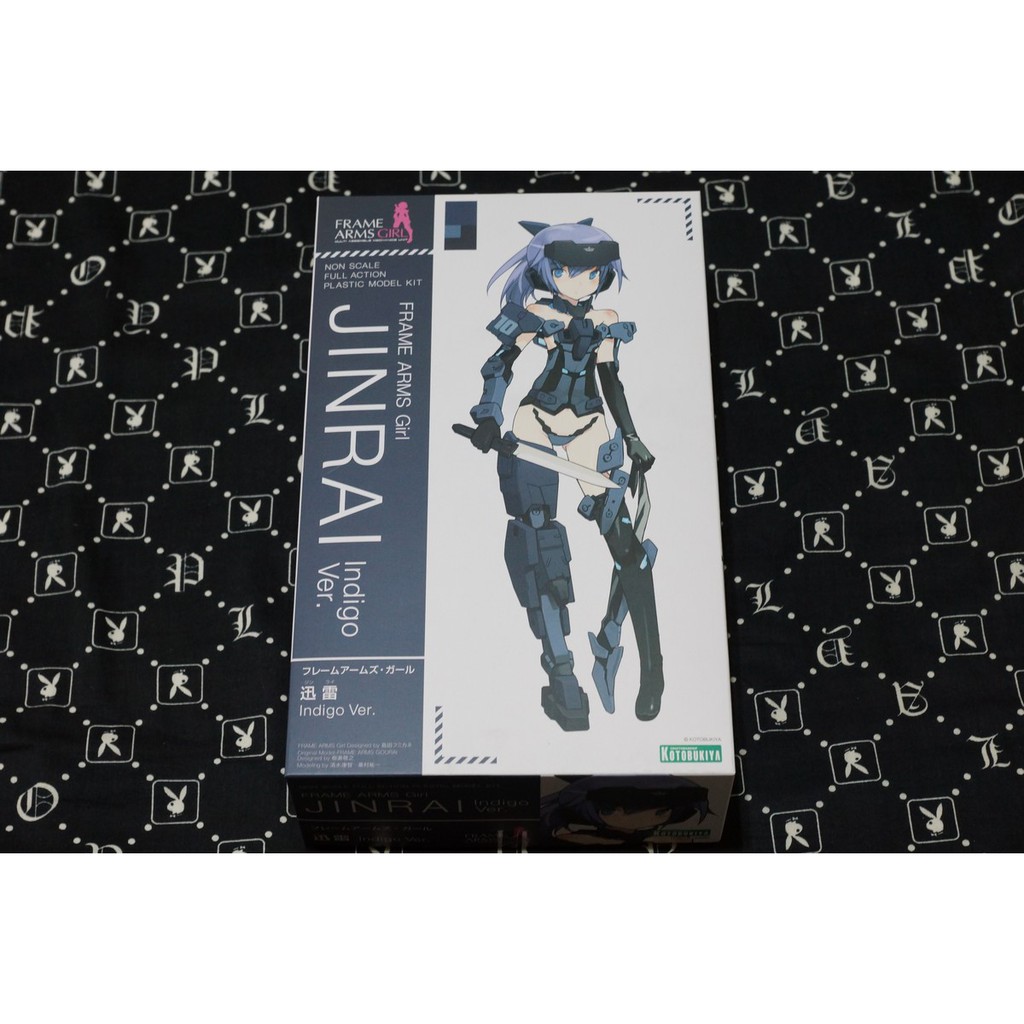 壽屋frame Arms Girl 自由武裝機娘jinrai Indigo 迅雷靛藍版骨裝機娘軍武娘fag 蝦皮購物
