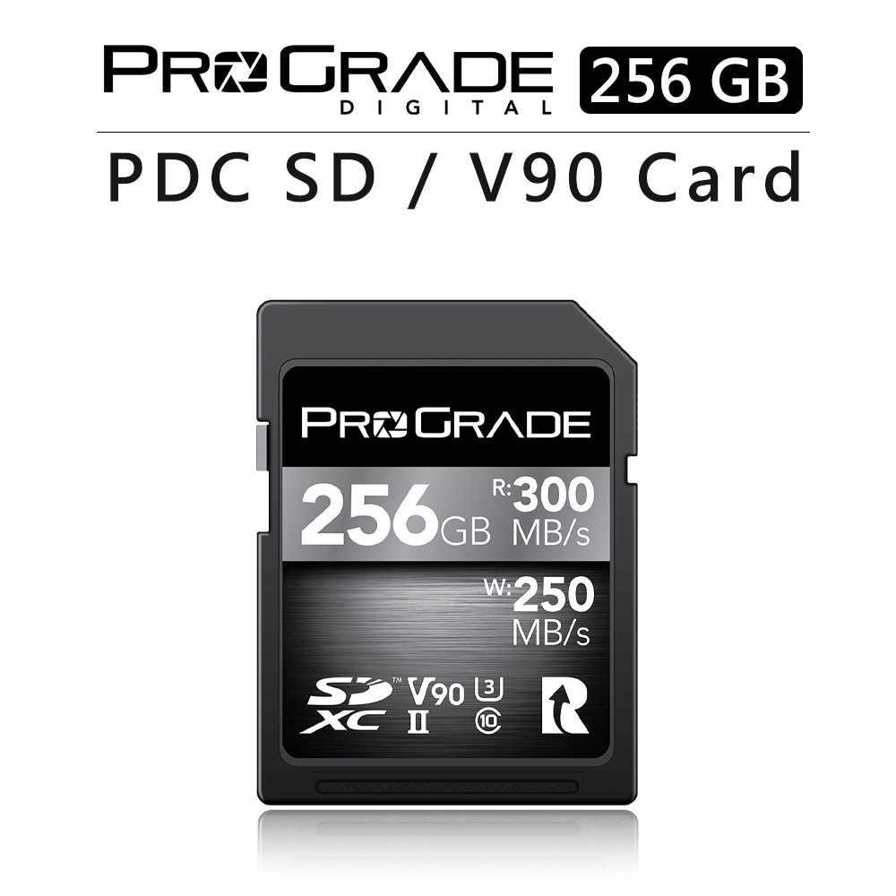 鋇鋇攝影 ProGrade PDC SDXC UHS-II V90 64G 128G 256G 記憶卡 單眼 相機 攝影
