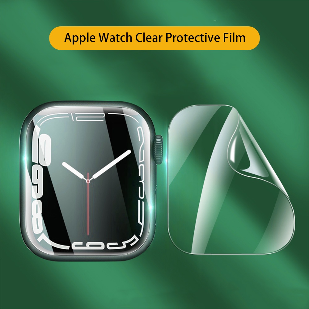 Apple Watch 屏幕保護膜 8 7 6 SE 5 4 3 iWatch Ultra 49MM 系列水凝膠膜 45