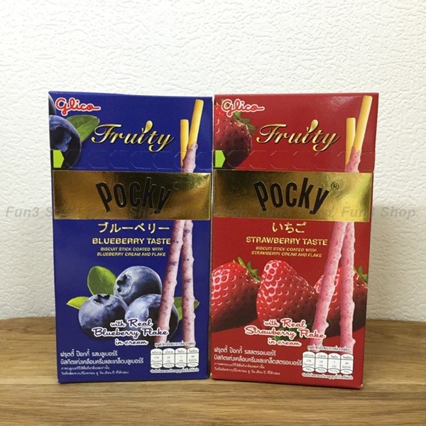 『Fun3✾Shop』♥ 泰國 固力果 Pocky 藍莓/草莓 果肉棒*現貨