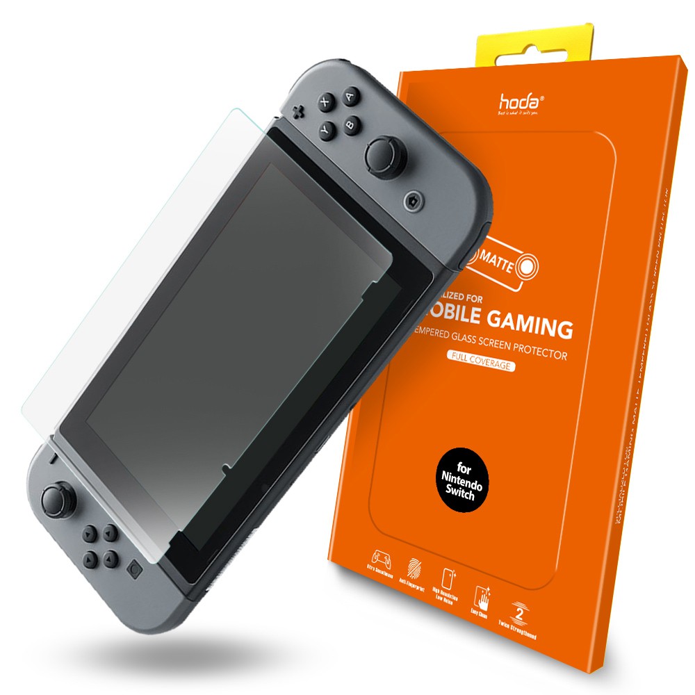 hoda Nintendo Switch 任天堂 電競磨玻璃保護貼