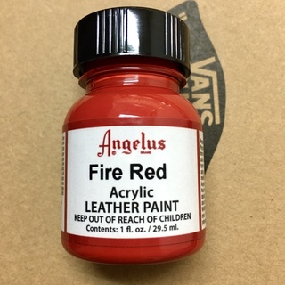 Angelus [ Fire Red 火紅 ] 1oz.原裝 顏料 29.5ml 改鞋 改色 補色 Jordan AJ3