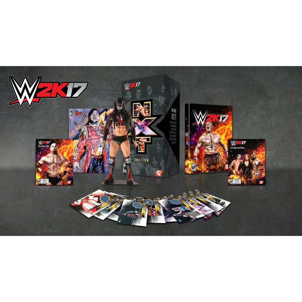 &lt;譜蕾兒電玩&gt;(全新) PS4 WWE 2K17 激爆職業摔角 17 英文 NXT 限定版