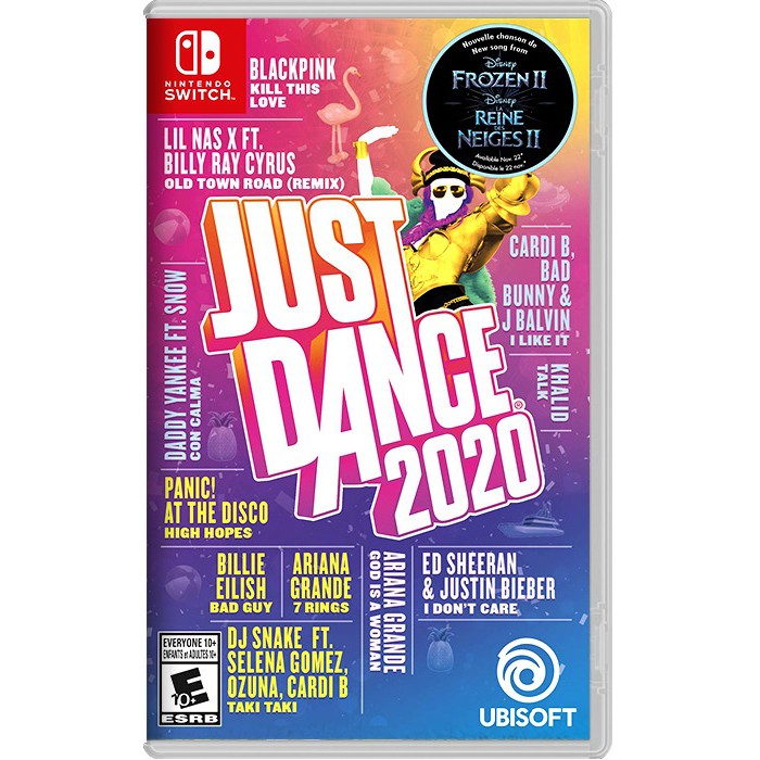 【現貨不用等】NS Switch Just Dance 舞力全開 2020 中文版 2020舞力全開 免費試用一個月