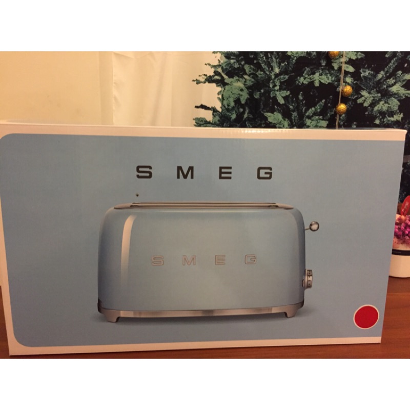 全新義大利 SMEG烤麵包機(四片式）～魅力紅（限定下單）